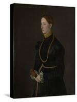 Portrait of Barbara Kressin, 1544-Netherlandish School-Stretched Canvas