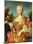 Portrait of Barbara of Portugal, C. 1735-Jean Ranc-Mounted Giclee Print