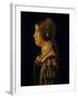 Portrait of Barbara Pallavicino, circa 1520-28-Araldi Alessandro-Framed Giclee Print