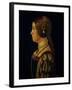 Portrait of Barbara Pallavicino, circa 1520-28-Araldi Alessandro-Framed Giclee Print
