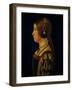 Portrait of Barbara Pallavicino, circa 1520-28-Araldi Alessandro-Framed Giclee Print