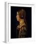 Portrait of Barbara Pallavicino, circa 1520-28-Araldi Alessandro-Framed Giclee Print