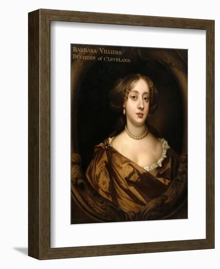 Portrait of Barbara Villiers (1641-1709), Duchess of Cleveland, C.1680-Sir Peter Lely-Framed Giclee Print