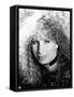 Portrait of Barbra Streisand, 1983-null-Framed Stretched Canvas