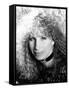 Portrait of Barbra Streisand, 1983-null-Framed Stretched Canvas