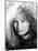 Portrait of Barbra Streisand, 1983-null-Mounted Photo