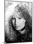 Portrait of Barbra Streisand, 1983-null-Mounted Photo