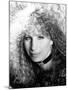 Portrait of Barbra Streisand, 1983-null-Mounted Photo