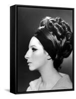 Portrait of Barbra Streisand-null-Framed Stretched Canvas