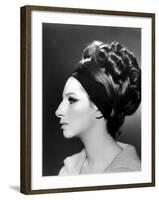 Portrait of Barbra Streisand-null-Framed Photo