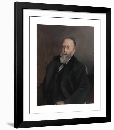 Portrait of Baron de Rothschild-Giovanni Boldini-Framed Premium Giclee Print