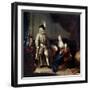 Portrait of Baron Von Erlach with His Family, C1710-Antoine Pesne-Framed Giclee Print