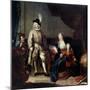 Portrait of Baron Von Erlach with His Family, C1710-Antoine Pesne-Mounted Giclee Print