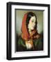 Portrait of Baroness Lutheroth-Friedrich Von Amerling-Framed Giclee Print