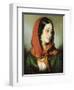 Portrait of Baroness Lutheroth-Friedrich Von Amerling-Framed Giclee Print