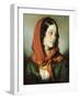 Portrait of Baroness Lutheroth-Friedrich Von Amerling-Framed Giclee Print