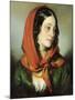 Portrait of Baroness Lutheroth-Friedrich Von Amerling-Mounted Giclee Print