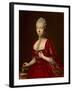 Portrait of Baroness Sophia Katharina Von Brukenthal, Nee Von Klockner (1725-1782), by Della Croce,-Johann Nepomuk della Croce-Framed Giclee Print