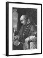 Portrait of Bartholome De Las Casas-null-Framed Giclee Print