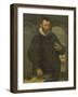 Portrait of Bartholomeus Van Der Wiere-Jan Claesz-Framed Art Print