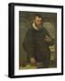 Portrait of Bartholomeus Van Der Wiere-Jan Claesz-Framed Art Print