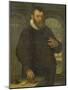 Portrait of Bartholomeus Van Der Wiere-Jan Claesz-Mounted Art Print