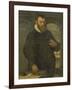 Portrait of Bartholomeus Van Der Wiere-Jan Claesz-Framed Art Print