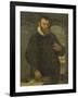 Portrait of Bartholomeus Van Der Wiere-Jan Claesz-Framed Art Print