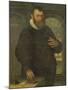 Portrait of Bartholomeus Van Der Wiere-Jan Claesz-Mounted Art Print