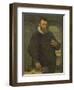 Portrait of Bartholomeus Van Der Wiere-Jan Claesz-Framed Art Print