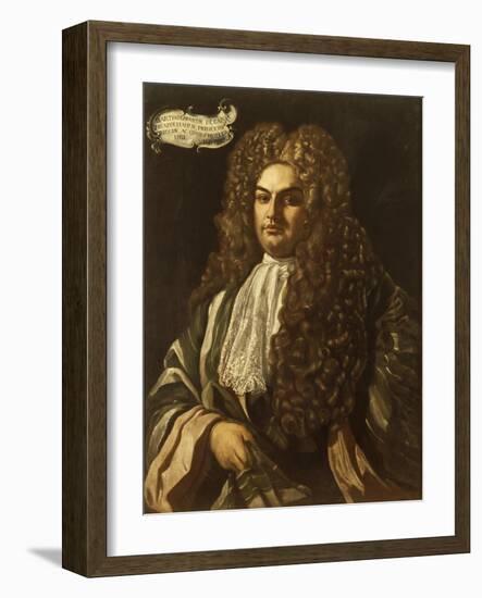 Portrait of Bartolomeo Di Capua, 1710-Francesco Solimena-Framed Giclee Print