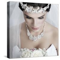 Portrait of Beautiful Bride-Pandorabox-Stretched Canvas