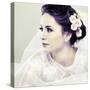 Portrait of Beautiful Bride-Pandorabox-Stretched Canvas