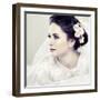 Portrait of Beautiful Bride-Pandorabox-Framed Photographic Print