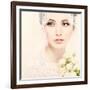 Portrait of Beautiful Bride-Pandorabox-Framed Photographic Print