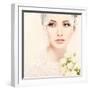 Portrait of Beautiful Bride-Pandorabox-Framed Photographic Print