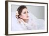 Portrait of Beautiful Bride-Pandorabox-Framed Photographic Print
