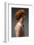 Portrait of Beautiful Redhead Man Isolated on Grey Studio Background. Concept of Beauty, Skin Care,-master1305-Framed Photographic Print