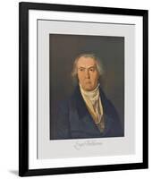 Portrait of Beethoven-Ferdinand Georg Waldmüller-Framed Collectable Print