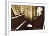 Portrait of Bela Viktor Janos Bartok-null-Framed Giclee Print