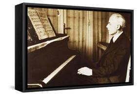 Portrait of Bela Viktor Janos Bartok-null-Framed Stretched Canvas