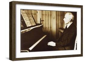 Portrait of Bela Viktor Janos Bartok-null-Framed Giclee Print