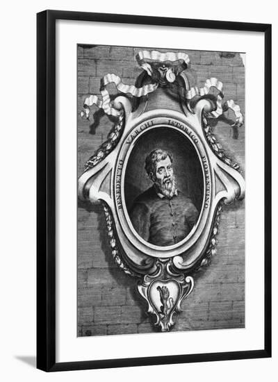 Portrait of Benedetto Varchi-null-Framed Giclee Print