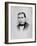 Portrait of Benito Juarez, Mexican Statesman and First Indian President of Mexico, 1806-1872-null-Framed Photographic Print