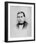 Portrait of Benito Juarez, Mexican Statesman and First Indian President of Mexico, 1806-1872-null-Framed Photographic Print