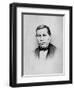 Portrait of Benito Juarez, Mexican Statesman and First Indian President of Mexico, 1806-1872-null-Framed Photographic Print