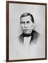 Portrait of Benito Juarez, Mexican Statesman and First Indian President of Mexico, 1806-1872-null-Framed Photographic Print