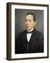 Portrait of Benito Juarez-Mexican School-Framed Giclee Print