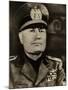 Portrait of Benito Mussolini-null-Mounted Photographic Print