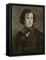 Portrait of Benjamin Disraeli, Illustration from 'Hutchinson's Story of the British Nation', C.1923-Sir Francis Grant-Framed Stretched Canvas